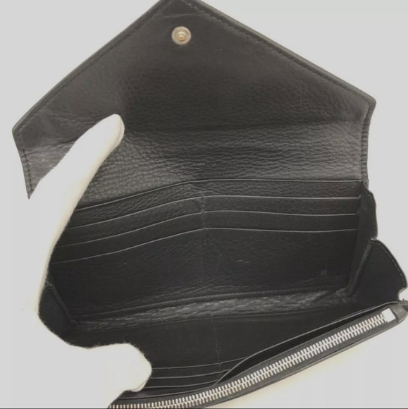 A pre-owned. BALENCIAGA Papier Leather Long Bifold Wallet - Picture 4 of 8